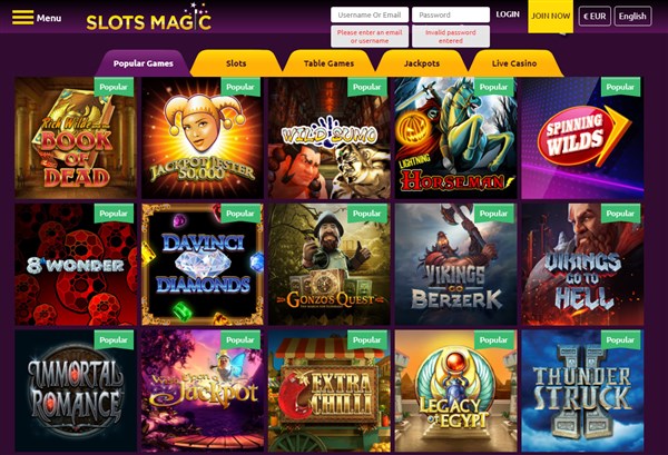 Slots Magic Casino Review